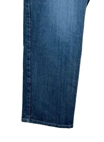 Liz Claiborne  Women's Jeans Straight Leg Fit Stretch Denim Mid-Rise Size 14R