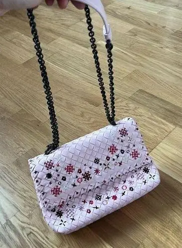 Bottega Veneta Dagree Intrecciato Meadow Flower Baby Olimpia Bag