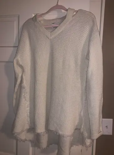 Blu Heaven Boutique White Sweater