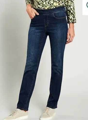 Westbound the Park Ave Denim Mid Rise Straight Leg Pull-On Jeans Size 10 petites