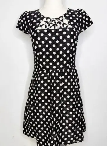 Maeve Anthropologie Aria Polka Dot Dress Size 2 Seen on Glee TV