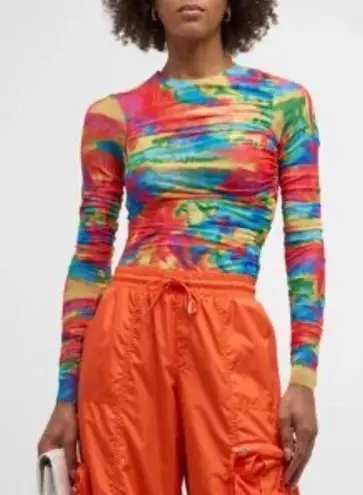 NWT SER.O.YA Janey Multicolor Top Size XS Abstract Palm SER. O. YA