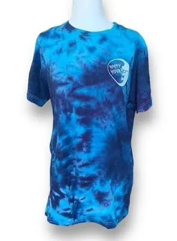 Happy Hour Blue Tie Dye T