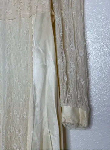 Gunne Sax Vintage Satin Wedding Dress