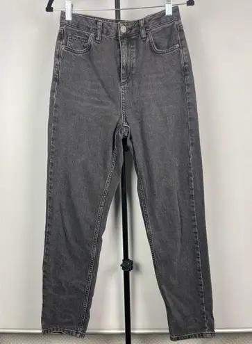 BDG Urban Outfitters  Washed Gray Black Denim Mom High Rise Jeans