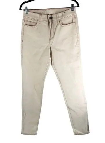 Kill City Womens Beige Skinny Jeans High Rise Goth Punk Rock Size 27 Tan