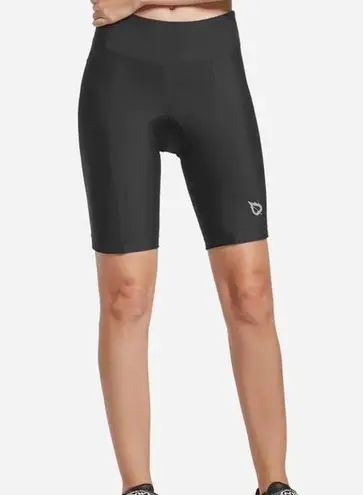 Baleaf Flyleaf High Rise Padded Shorts Black Nylon Stretch Size M Cycling Biking