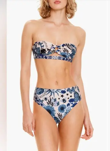 Agua Bendita Penelope Bikini set, Top Size Small, bottom Size Medium, $260