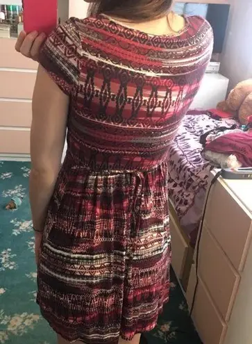 New Look Printed Flare Dress