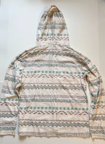 Aeropostale Men's  Aztec Print Pullover Lightweight Hoodie  Size Medium thumbnail 6