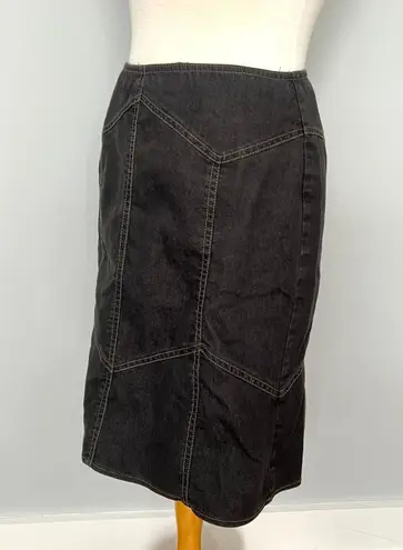 Bandolino Dark Gray Stretchy Pencil Skirt