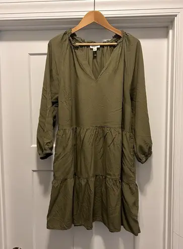 Caralyn Mirand “The Drop” Raglan sleeve Boho Ruffle Pockets V