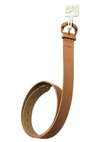 Jessica Simpson  Belt Women's Size L 12-14 Pink Blush With Buckle NWT $30 MSRP