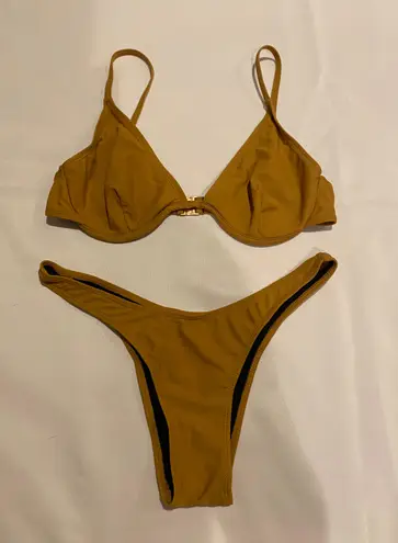 Somerfield Swim Somerfield bikini Yellow Size M $23 (59% Off