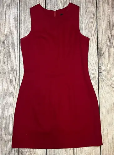 Jonathan Martin Vintage 90s Red Mini Dress Womens Size 9 Made in USA Cocktail