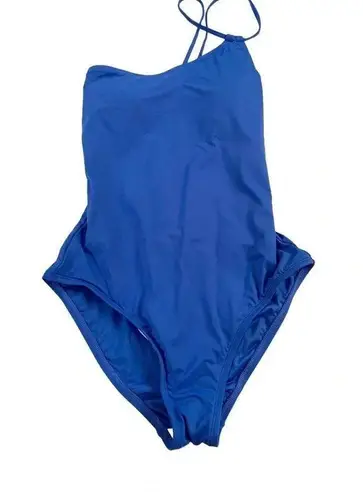 La Blanca Tummy Control Island Goddess One Piece Swimsuit Capri Blue Size 6 NWT