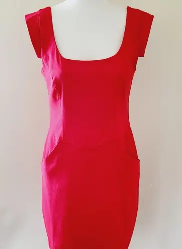 Teeze Me vixen red sheath dress size 9