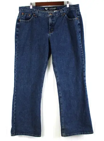 Rockies Womens 20R Jeans Slim Low Rise Jeans Straight Leg Western Rodeo Flaw Blue Size undefined