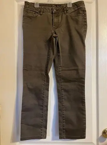 prAna Brown Dark Mud Kara Straight Leg Pants 8 Hiking Camping Outdoor