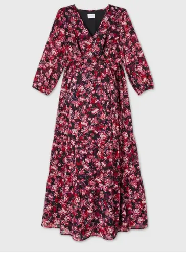 Ava & Viv Medium Floral Maternity Tie
waist dress SzM