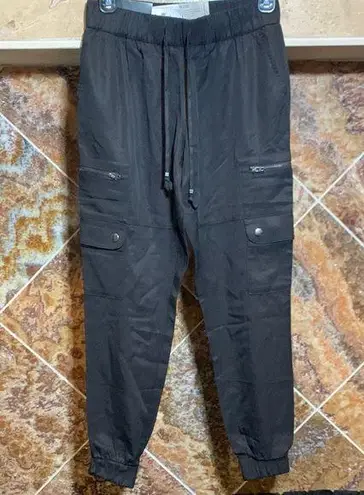 Women's Banana Republic Factory Black TENCEL™ Cargo Jogger NEW with Tags XXS