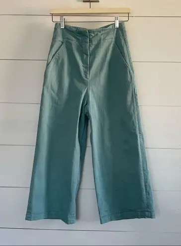 Tibi  Dyed Wide Leg Jeans thumbnail 2