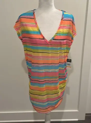 Anne cole NWT Sheer Mesh Swim Coverup Sz S/M