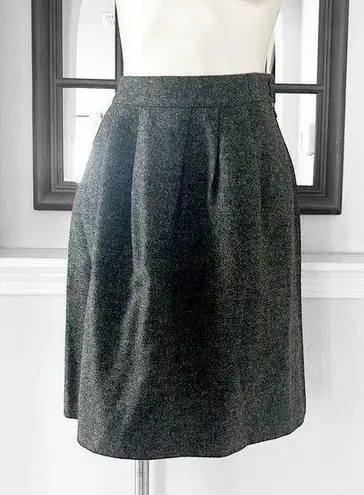 Agnés B. Wool Skirt, Heather Grey Size EU 40 EXCELLENT! Gray