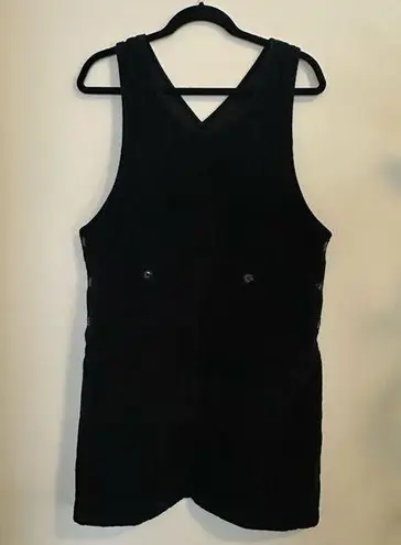 Cabin creek Vintage Corduroy Black Dress