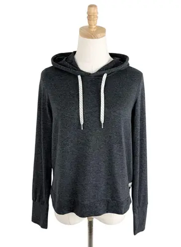 Vuori Halo Essential DreamKnit Hoodie Hooded Sweatshirt Heather Grey Size S