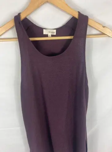 Wilfred  Free Purple Side Slit Knit Tank Size XXS