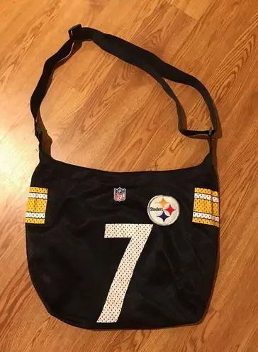 Pittsburgh Steelers Football NFL Jersey Tote Shoulder Bag 7 Roethlisberger READ