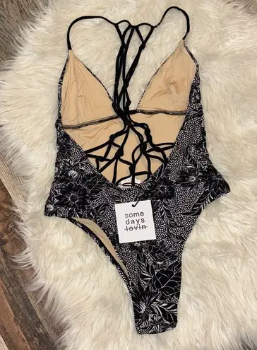 Swim New Somedays Lovin Carnivale One Piece Swimsuit, NWT.
