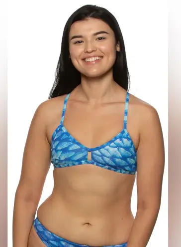 JOLYN Clothing Printed Vent Bikini Top - Reppy - S