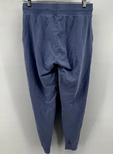 Knix Good To Go Jogger Pants High Rise Pockets Tapered Leg Blue Modal Medium