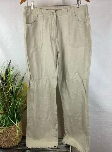 Woolrich Women’s Tan # 1473 Tan Dark Stone 100% Cotton Duck Jeans 10