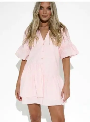 Lost in Lunar women's XL Pink V