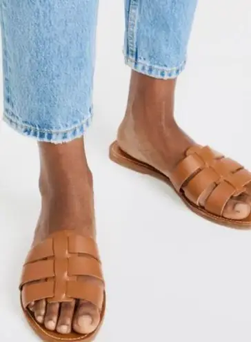 Madewell fisherman’s leather flat sandal