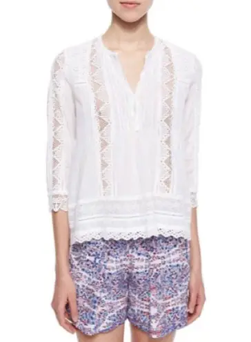 Rebecca Taylor Silk Shorts Floral Size 8 MSRP $275.00