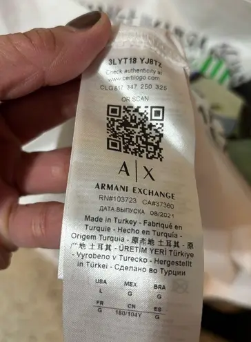 Armani Exchange NWT  tshirt large