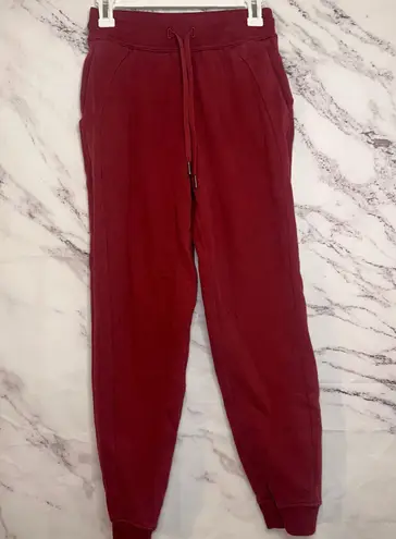 Lululemon Mulled Wine Scuba Joggers