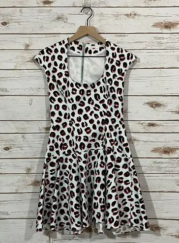 Veronica Beard Blue Leopard Print Dress - 2