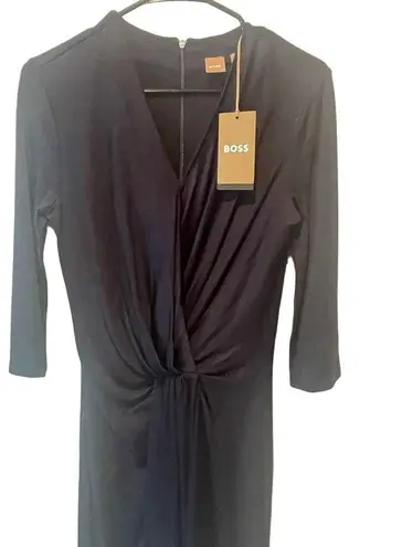 Hugo Boss Exandria Black Dress, NWT, Size M, B69, $155
