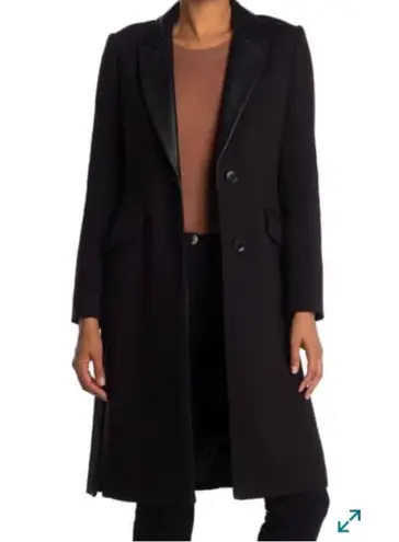 💫BCBG Maxazria Long Classy Peacoat