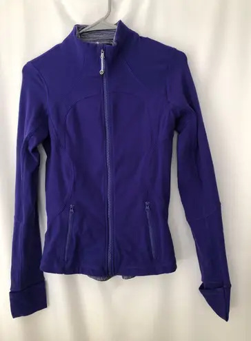 Lululemon Purple  Full Zip Forme Jacket