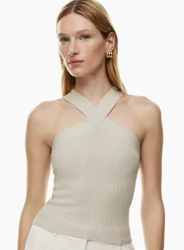 Babaton Aritzia Sculpt Knit Criss Cross Tank Size Medium