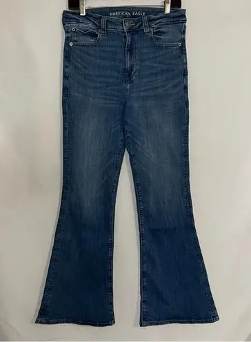 American Eagle  Women’s Super Hi-Rise Flare Size 8 Bell Bottoms (fits a 10 or 12)