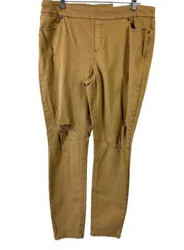 Westbound Woman's Light Brown Skinny High Rise Pants