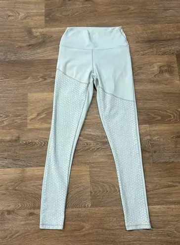 Buffbunny Allure Laser Leggings – Arctic Blue – VIDA Fabric – Size Medium