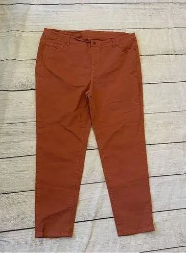 Soft Surroundings 1X rose color jean pants